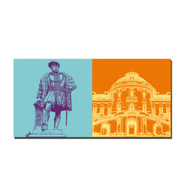 MAGNET-STORIES Picture on canvas - Stuttgart - 2912