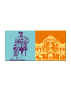 MAGNET-STORIES Stuttgart - Chr. de Württemberg + Château  Solitude