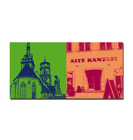 ART-DOMINO® BY SABINE WELZ Picture on canvas - Stuttgart - 2919