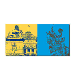 MAGNET-STORIES Image sur toile - Stuttgart - 2926