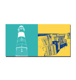 MAGNET-STORIES Picture on canvas - Sylt - 25200