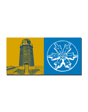 MAGNET-STORIES Sylt - Lighthouse Red Cliff + Kampen beach thistle