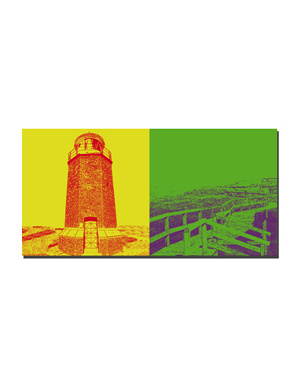 MAGNET-STORIES Sylt - Leuchtturm Rotes Kliff + Dünenweg zur Sturmhaube