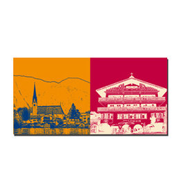 MAGNET-STORIES Picture on canvas - Tegernsee - 83601