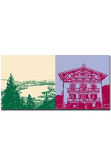 MAGNET-STORIES Tegernsee - Blick vom Wallberg + Haus in Rotach-Egern