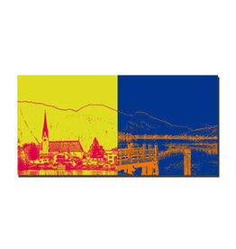 MAGNET-STORIES Picture on canvas - Tegernsee - 83608