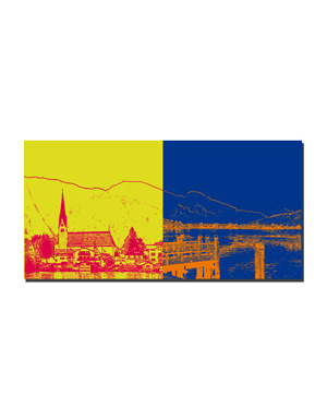 MAGNET-STORIES Tegernsee - Rottach-Eggern St. Laurentius + Blick Tegernsee