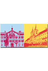 MAGNET-STORIES Tegernsee - Mairie de Tegernsee + Bâtiment du monastère de Tegernsee