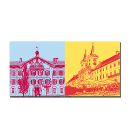 MAGNET-STORIES Picture on canvas - Tegernsee - 83611