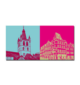 MAGNET-STORIES Picture on canvas - Trier - 5429.01