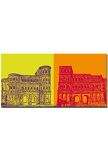 MAGNET-STORIES Trier - Porta Nigra Südseite + Porta Nigra Nordseite