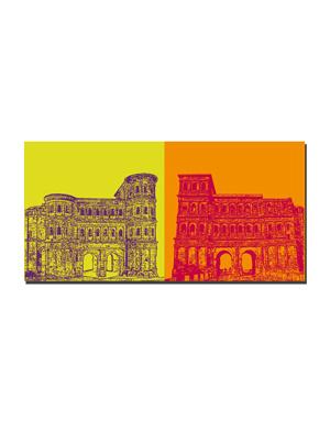 MAGNET-STORIES Trèves - Porta Nigra côté sud + Porta Nigra côté nord