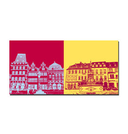 MAGNET-STORIES Picture on canvas - Trier - 5429.04