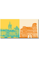 MAGNET-STORIES Trier - St. Gangolf-Hauptmarkt + Porta Nigra Südseite