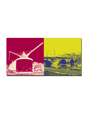 MAGNET-STORIES Trier - Old Krahnen + Kaiser Wilhelm Bridge