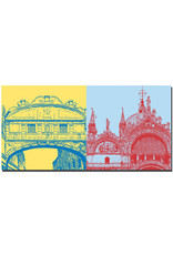 MAGNET-STORIES Venice - Bridge of Sighs + Basilica di San Marco