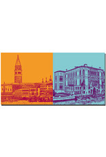 MAGNET-STORIES Venedig - Skyline Venedig + Palazzo Cavelli-Franchetti