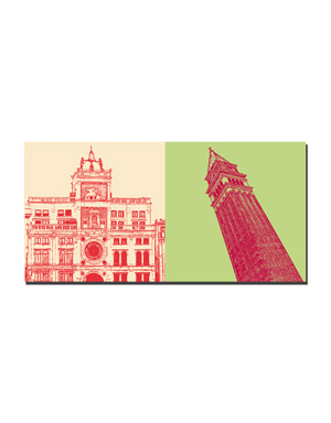 MAGNET-STORIES Venedig - Torre dell'Orologio + Glockenturm
