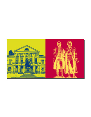 MAGNET-STORIES Weimar - Théâtre national allemand + Monument Goethe et Schiller