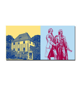 MAGNET-STORIES Leinwandbild - Weimar - 21201