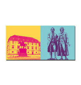 MAGNET-STORIES Picture on canvas - Weimar - 21203