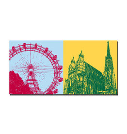 MAGNET-STORIES Leinwandbild - Österreich - Wien - 4203