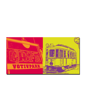 MAGNET-STORIES Vienna - Scene motif + Tram special train