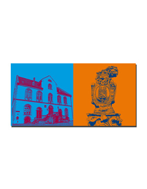 MAGNET-STORIES Wiesbaden - Ancien hôtel de ville + Marktbrunnen