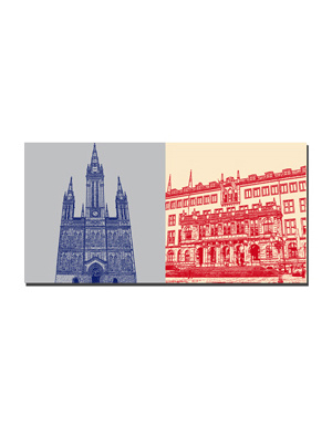 MAGNET-STORIES Wiesbaden - Marktkirche Eingang + Neues Rathaus