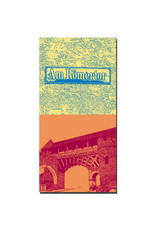 MAGNET-STORIES Wiesbaden - Schild Römertor + Heidenmauer mit Römertor