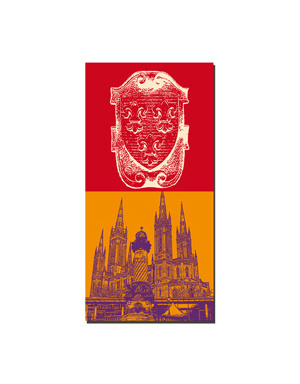 MAGNET-STORIES Wiesbaden - Lilienwappen + Dernsche terrain with market column