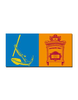 MAGNET-STORIES Wilhelmshaven - Anker + Briefkasten Kaiserliche Werft