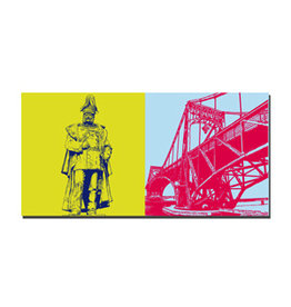 MAGNET-STORIES Picture on canvas - Wilhelmshaven - 21802