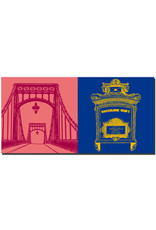 MAGNET-STORIES Wilhelmshaven - Kaiser Wilhelm Bridge + Mailbox Imperial shipyard