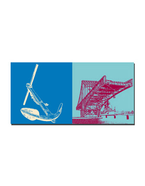 MAGNET-STORIES Wilhelmshaven - Ancre + Pont Kaiser Wilhelm