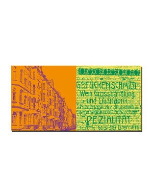 MAGNET-STORIES Wilhelmshaven - Häuserzeile Stadthäuser + Alte Hausbeschriftung