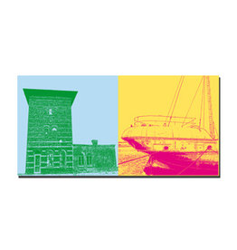 MAGNET-STORIES Picture on canvas - Wilhelmshaven - 21808