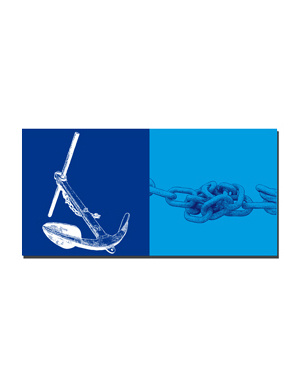 MAGNET-STORIES Wilhelmshaven - Anchor + Anchor chain