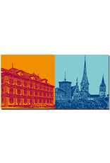 MAGNET-STORIES Zürich - Rathaus + Limmat-Blick