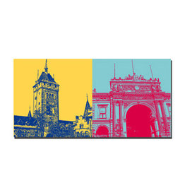 MAGNET-STORIES Leinwandbild - Schweiz - Zürich - 9303