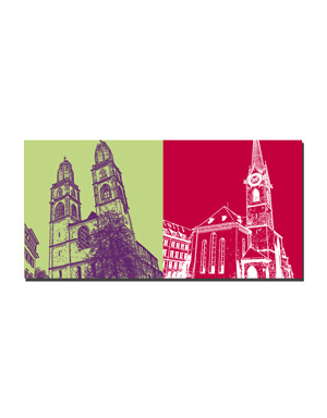 MAGNET-STORIES Zurich - Großmünster + Frauenmünster