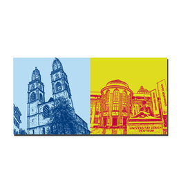 MAGNET-STORIES Image sur toile - Suisse - Zurich - 9310