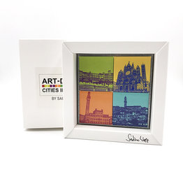 ART-DOMINO® BY SABINE WELZ Magnetset - Gift box - Italy - Siena - 4 - 01