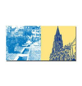 MAGNET-STORIES Leinwandbild - Freiburg - 087-06