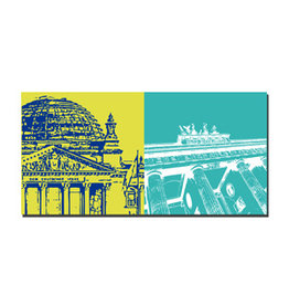 MAGNET-STORIES IMAGE SUR TOILE - BERLIN - 6773