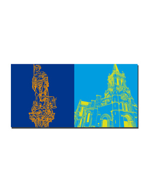 MAGNET-STORIES Bern - Gerechtigkeitsbrunnen + Kirche St. Peter+Paul