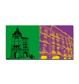 MAGNET-STORIES Picture on canvas - Switzerland - Bern - 9117