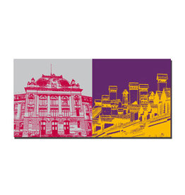 MAGNET-STORIES Picture on canvas - Switzerland - Bern - 9120