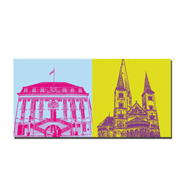 MAGNET-STORIES Image sur toile - Bonn - 20105