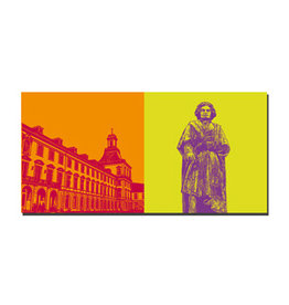 ART-DOMINO® BY SABINE WELZ Image sur toile - Bonn - 20108